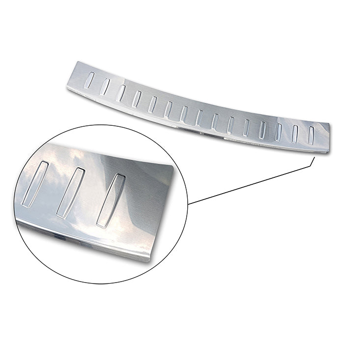 Læssekantbeskytter Skoda Rapid 2012 i poleret rustfrit stål - avisa