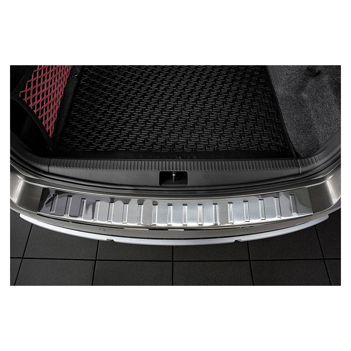 Læssekantbeskytter Skoda Octavia Scout 5E 2014-2022 i poleret rustfrit stål - avisa