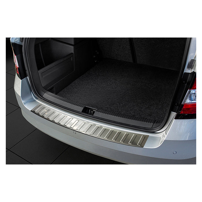 Læssekantbeskytter Skoda Fabia Combi 2014-2018 poleret rustfrit stål - avisa