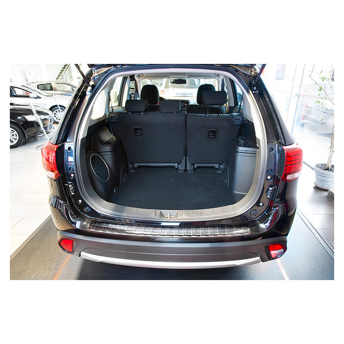 Læssekantbeskytter Mitsubishi Outlander (2015-) i poleret rustfrit stål - Avisa