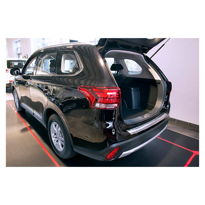 Læssekantbeskytter Mitsubishi Outlander (2015-) i poleret rustfrit stål - Avisa