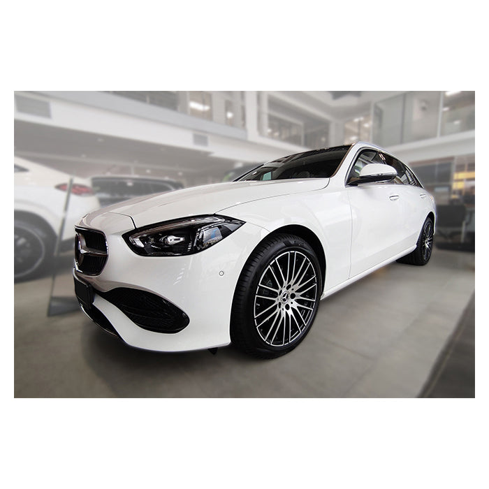 Læssekantbeskytter til Mercedes C-Klasse S206 (2021-) i poleret rustfrit stål - Avisa