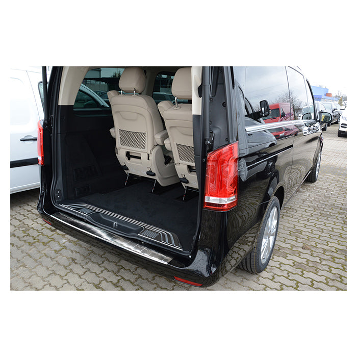 Læssekantbeskytter i poleret rustfrit stål til Mercedes Vito W447 2014- - Avisa
