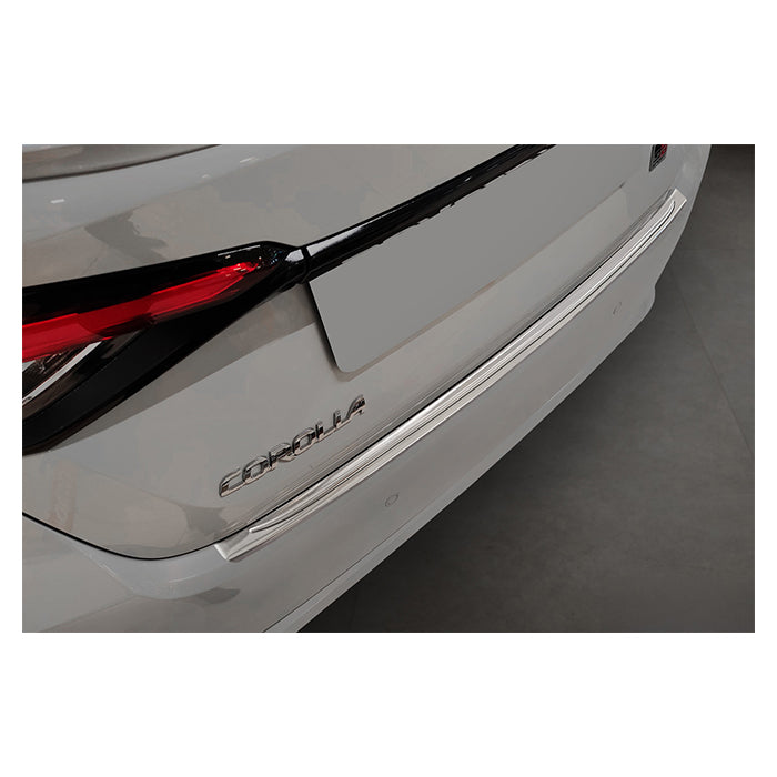 Læssekantbeskytter til Toyota Corolla XII Sedan 2018 - 2019 i poleret rustfrit stål - Avisa