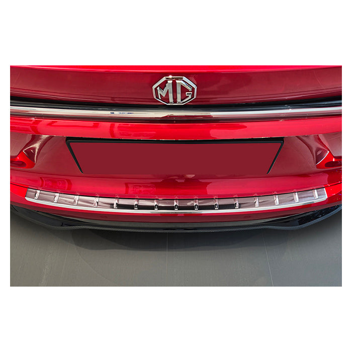 Læssekantbeskytter MG HS/EHS II 2024 stål - formstøbt, poleret rustfrit stål, nem montering med tape, Avisa