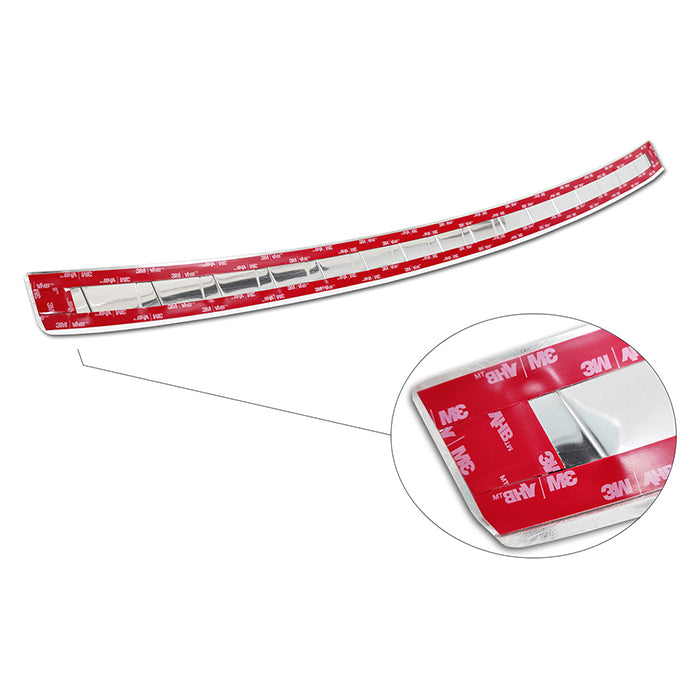 Læssekantbeskytter Fiat 500 E Hatchback 3D 2020- i poleret rustfrit stål - Avisa