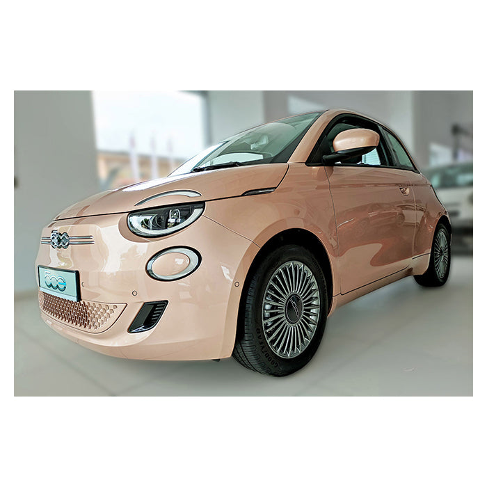 Læssekantbeskytter Fiat 500 E Hatchback 3D 2020- i poleret rustfrit stål - Avisa