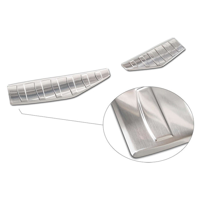 Læssekantbeskytter til Ford Mustang Mach‑E 2020 i poleret rustfrit stål - Avisa