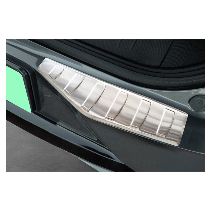 Læssekantbeskytter til Ford Mustang Mach‑E 2020 i poleret rustfrit stål - Avisa