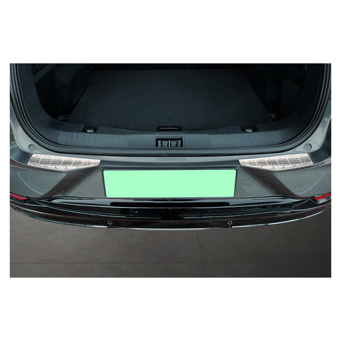 Læssekantbeskytter til Ford Mustang Mach‑E 2020 i poleret rustfrit stål - Avisa