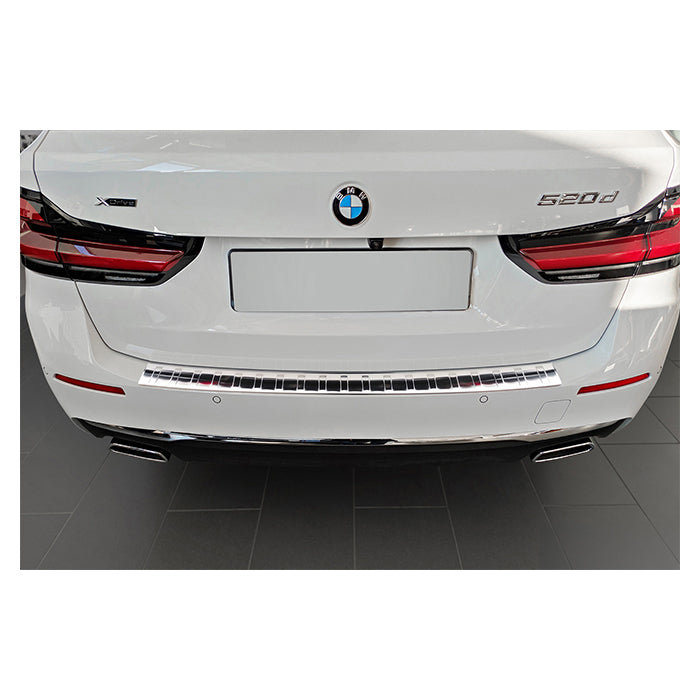 Læssekantbeskytter BMW 5 Touring G31 (2020-2022) i poleret rustfrit stål - Avisa