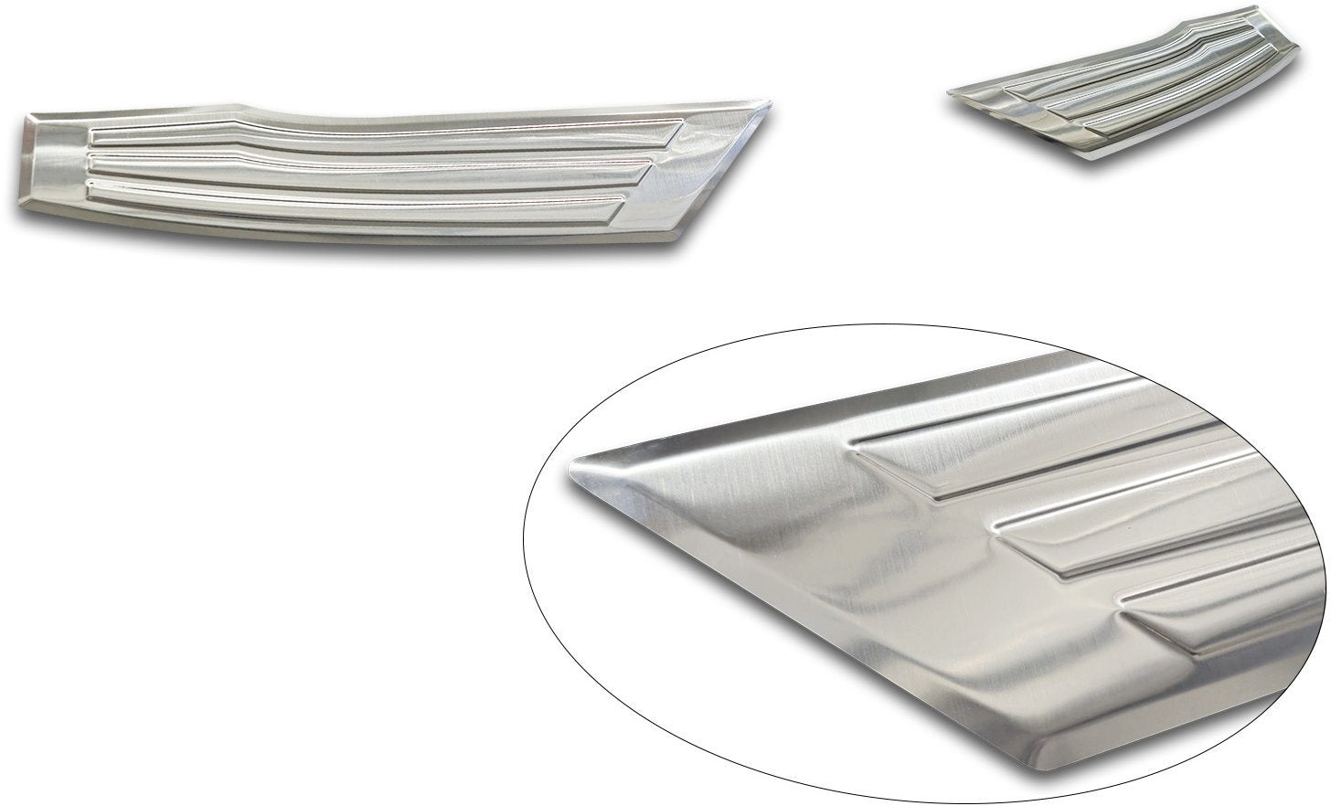 Læssekantbeskytter Ford Explorer EV 2024 i poleret stål - Avisa