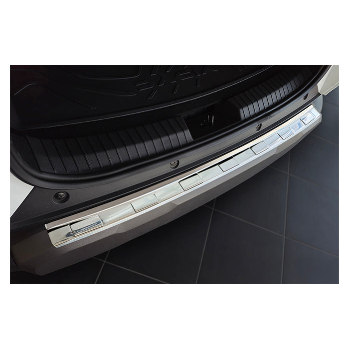 Læssekantbeskytter til Dacia Duster III (2024-) i poleret rustfrit stål - avisa