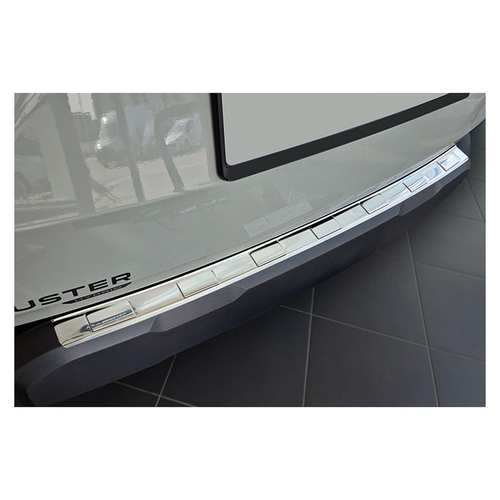 Læssekantbeskytter til Dacia Duster III (2024-) i poleret rustfrit stål - avisa