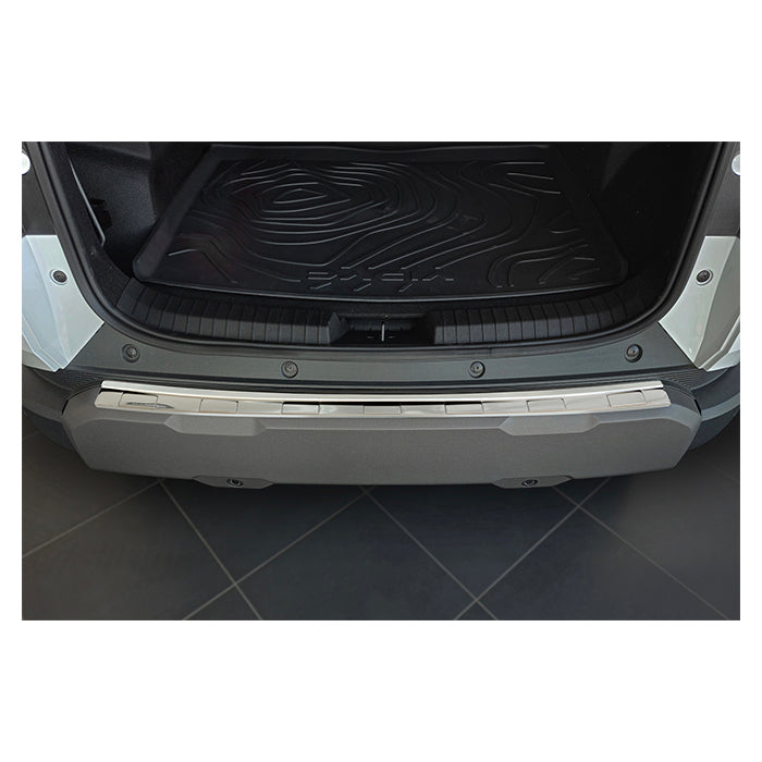 Læssekantbeskytter til Dacia Duster III (2024-) i poleret rustfrit stål - avisa