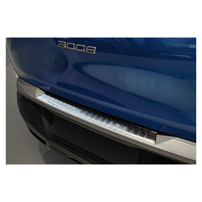 Læssekantbeskytter Peugeot 3008 III 2024- i poleret rustfrit stål - Avisa
