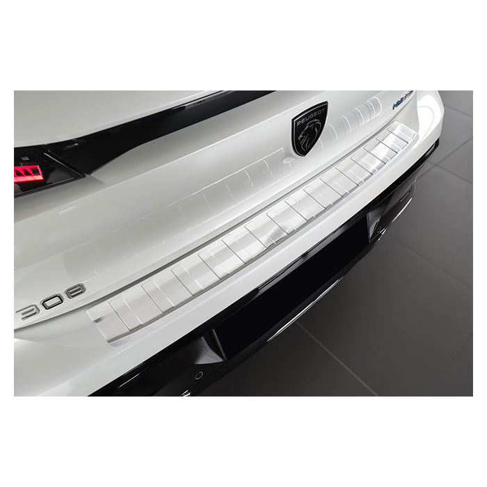 Læssekantbeskytter Peugeot 308 III Hatchback 2022 i poleret rustfrit stål - Avisa