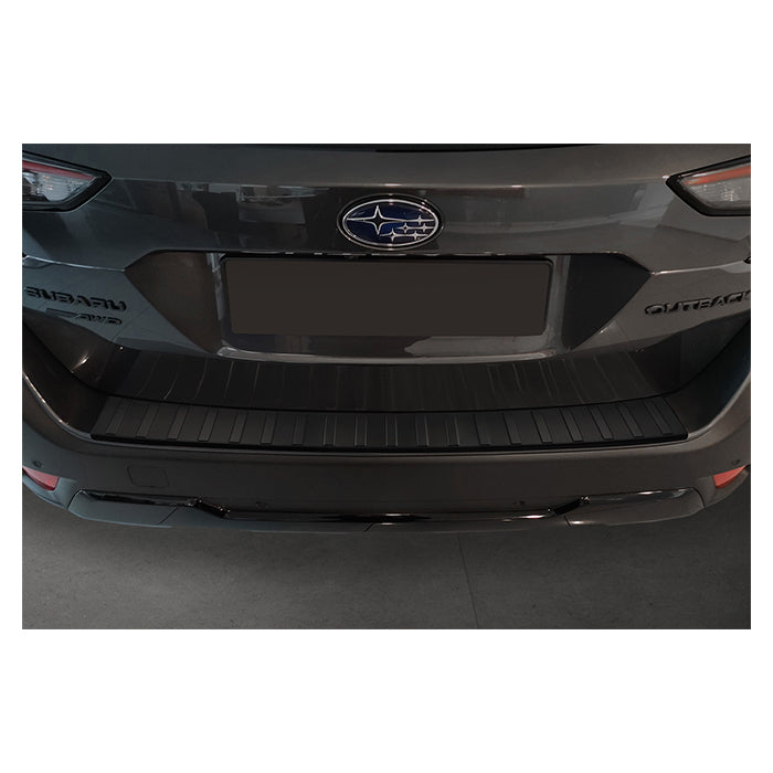 Læssekantbeskytter Subaru Outback VI BT 2021- - Matsort, rustfrit stål - Avisa