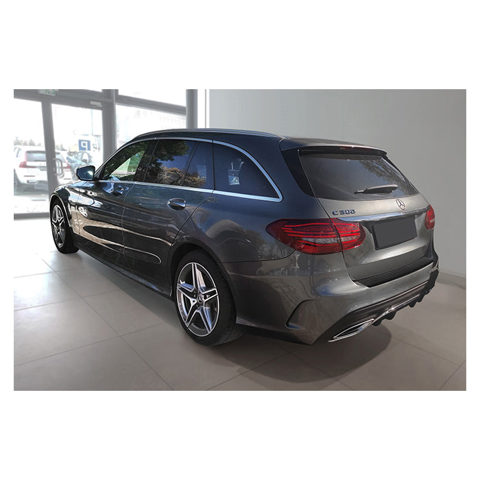 Læssekantbeskytter Mercedes C-Klasse W205 2014-2021 matsort formstøbt - Avisa