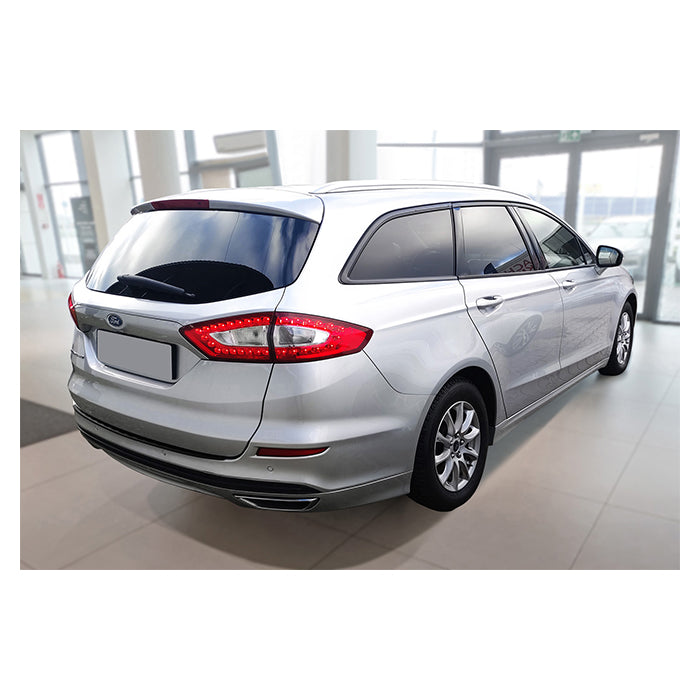 Læssekantbeskytter Ford Mondeo MK5 2014- - matsort, rustfrit stål, selvklæbende - Avisa