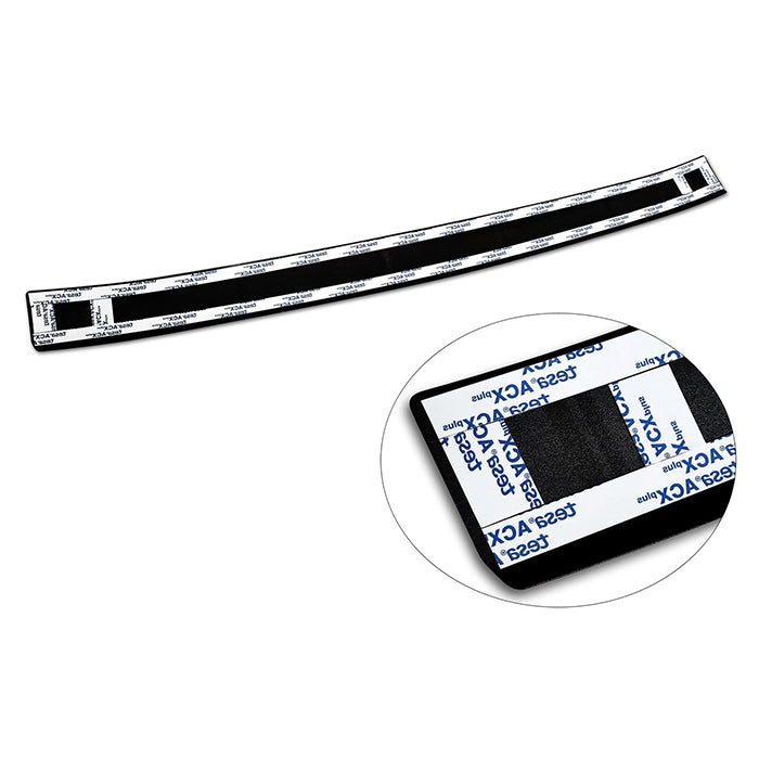 Læssekantbeskytter til Honda Civic XI HB 2022- - matsort, rustfrit stål, nem montering; Avisa