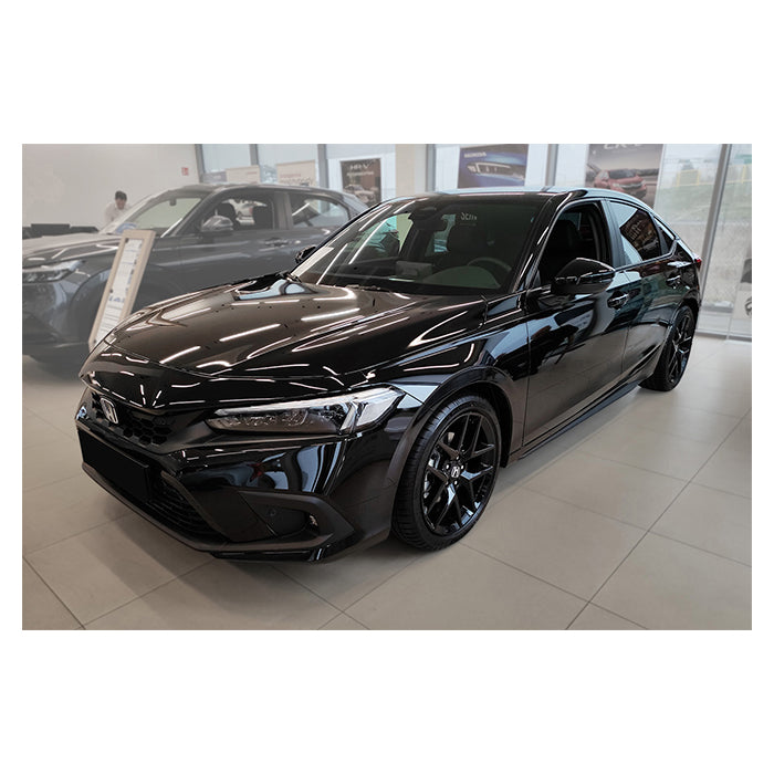 Læssekantbeskytter til Honda Civic XI HB 2022- - matsort, rustfrit stål, nem montering; Avisa