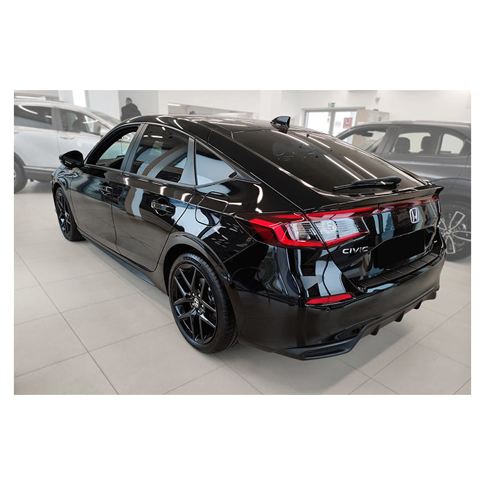 Læssekantbeskytter til Honda Civic XI HB 2022- - matsort, rustfrit stål, nem montering; Avisa