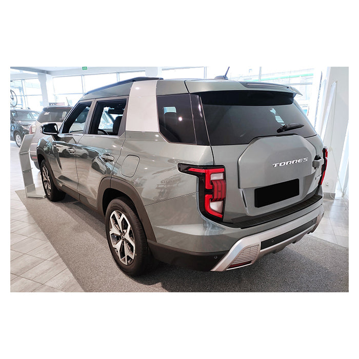 Læssekantbeskytter Ssangyong Torres 2023 matsort - rustfrit stål, nem montering, Avisa