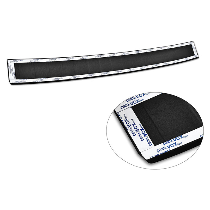 Læssekantbeskytter VW T‑Cross 2018‑2023 matsort - beskyttelse mod ridser, rustfrit stål, nem montering - Avisa