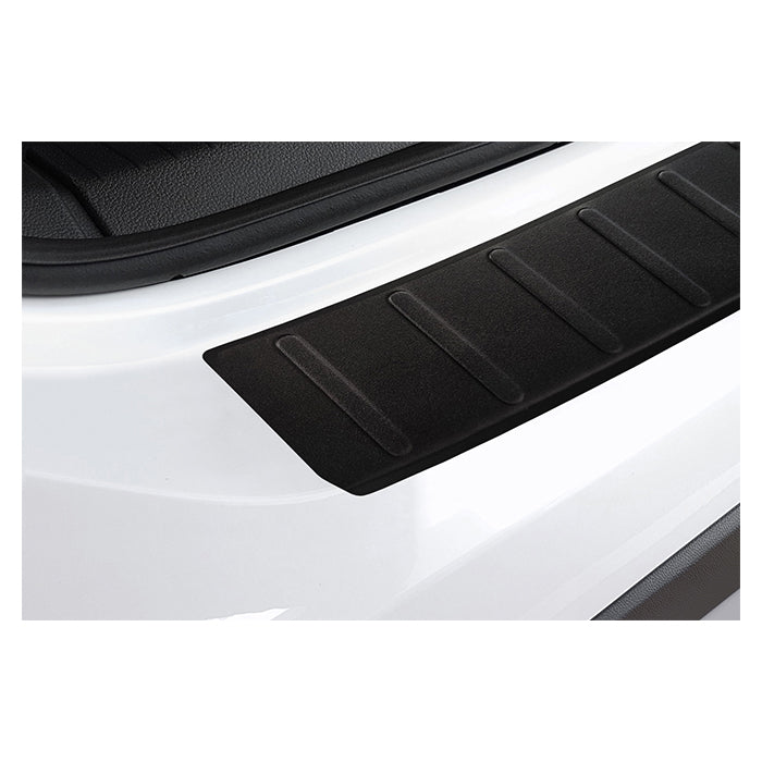 Læssekantbeskytter VW T‑Cross 2018‑2023 matsort - beskyttelse mod ridser, rustfrit stål, nem montering - Avisa