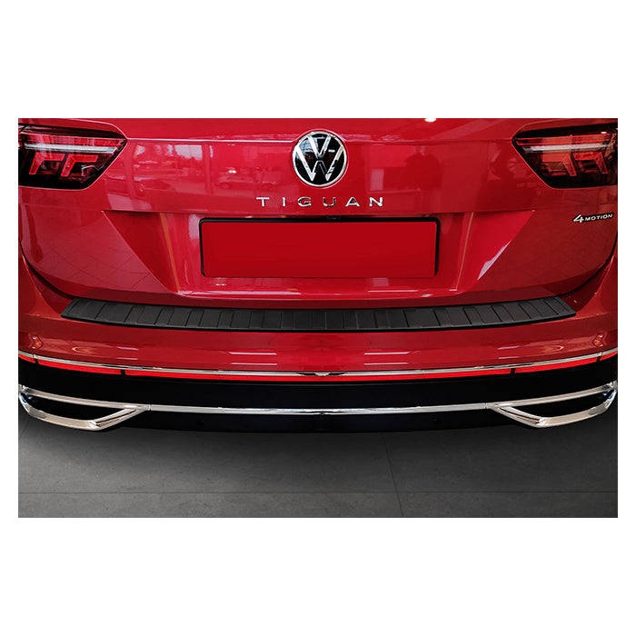 Læssekantbeskytter VW Tiguan II 2015-2024 matsort - rustfrit stål, selvklæbende - Avisa