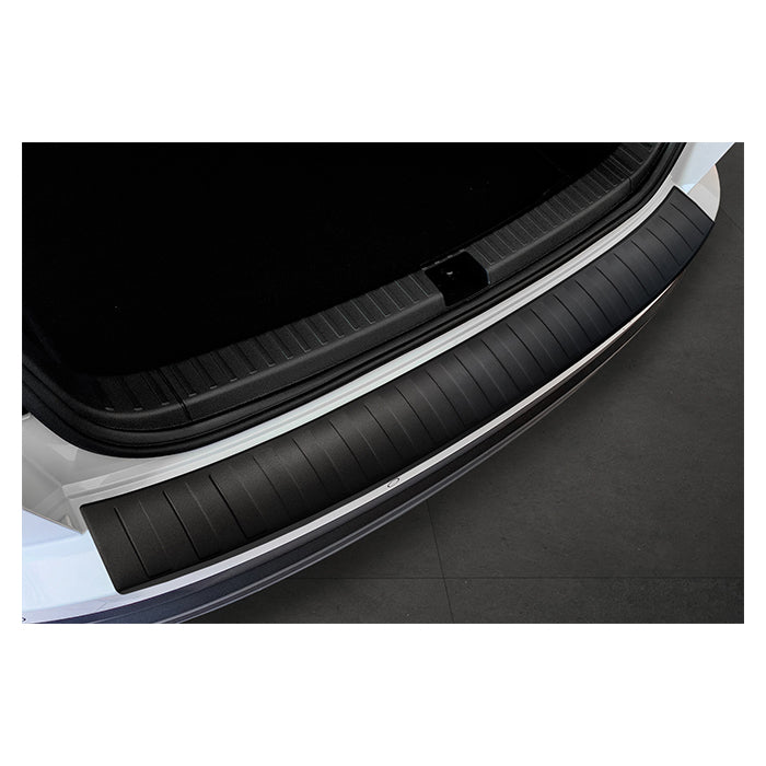 Læssekantbeskytter Skoda Karoq 2022 matsort formstøbt rustfrit stål - Avisa