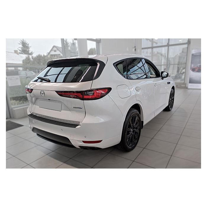 Læssekantbeskytter Mazda CX-60 (2022-) matsort, formstøbt i rustfrit stål - Avisa