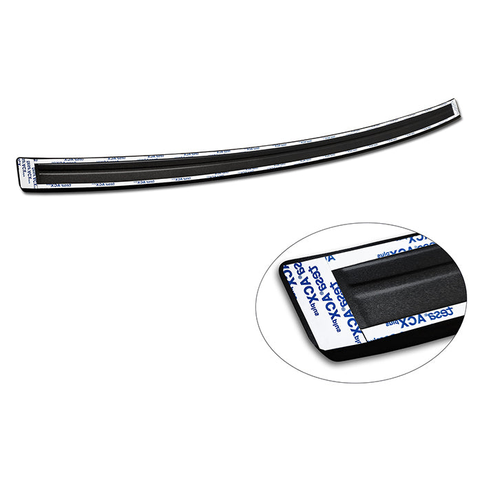 Læssekantbeskytter MG ZS/ZS EV 2019- - sort rustfrit stål, formstøbt, tape-monteret - Avisa