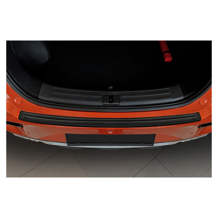 Læssekantbeskytter MG ZS/ZS EV 2019- - sort rustfrit stål, formstøbt, tape-monteret - Avisa