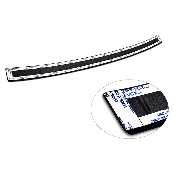 Læssekantbeskytter til MG 5 EV SW 2022 matsort - formstøbt rustfrit stål, nem montering, Avisa