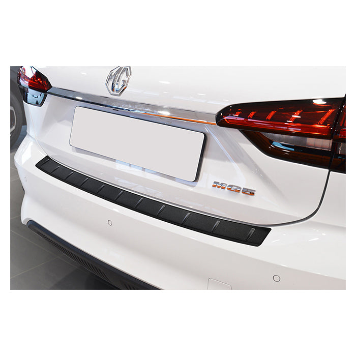 Læssekantbeskytter til MG 5 EV SW 2022 matsort - formstøbt rustfrit stål, nem montering, Avisa