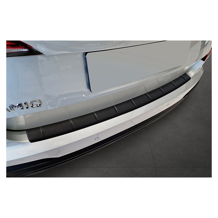 Læssekantbeskytter Skoda Kamiq 2024 matsort formstøbt rustfrit stål - Avisa