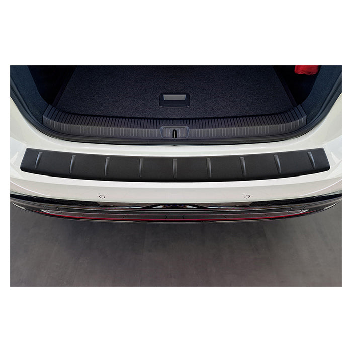 Læssekantbeskytter VW ID.7 2023 matsort - formstøbt rustfrit stål, dobbeltklæbende tape, Avisa