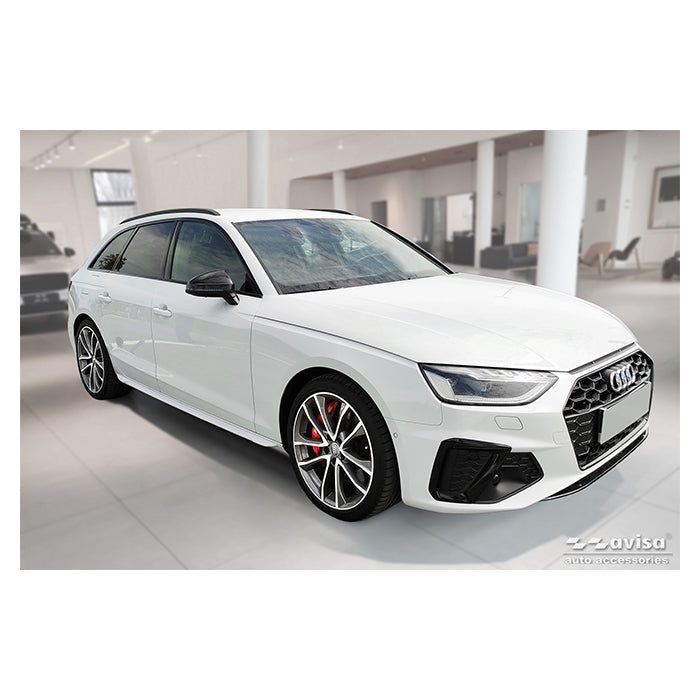 Læssekantbeskytter Audi A4 B9 Avant 2015- - matsort, formstøbt, nem montering - Avisa