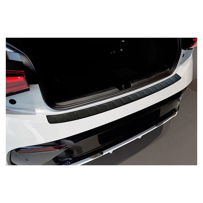 Læssekantbeskytter Cupra Born 2021 matsort i rustfrit stål - nem montering med dobbeltklæbende tape, vejrbestandig - Avisa