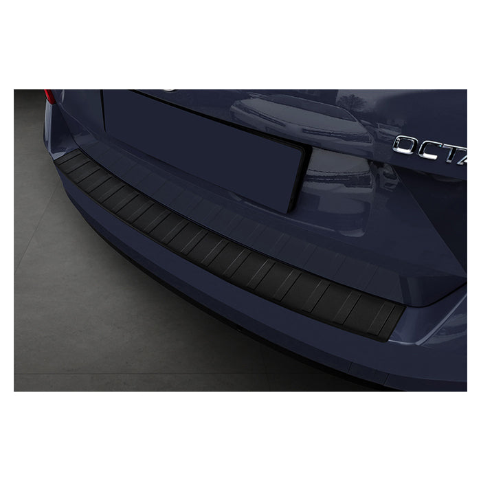 Læssekantbeskytter Skoda Octavia Combi 2016-2019 matsort i rustfrit stål - Avisa