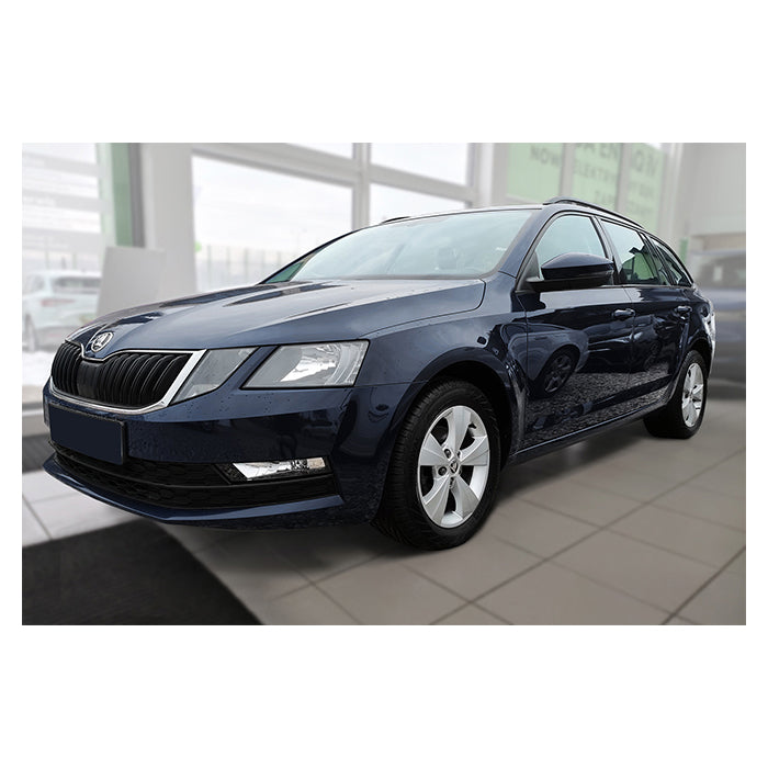 Læssekantbeskytter Skoda Octavia Combi 2016-2019 matsort i rustfrit stål - Avisa