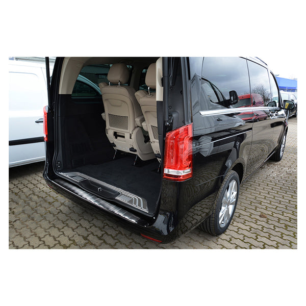 Læssekantbeskytter Mercedes V-klasse W447 2014- Sort