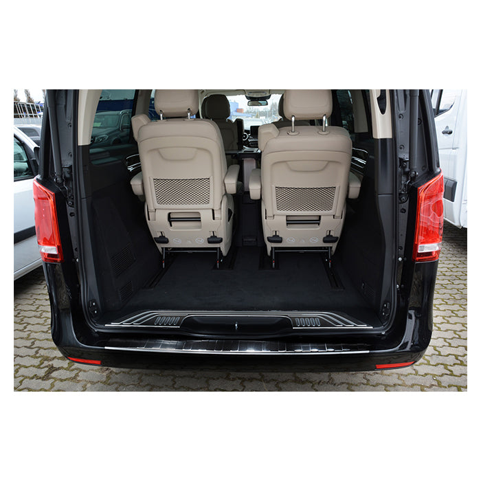 Læssekantbeskytter Mercedes V-klasse W447 2014- Sort