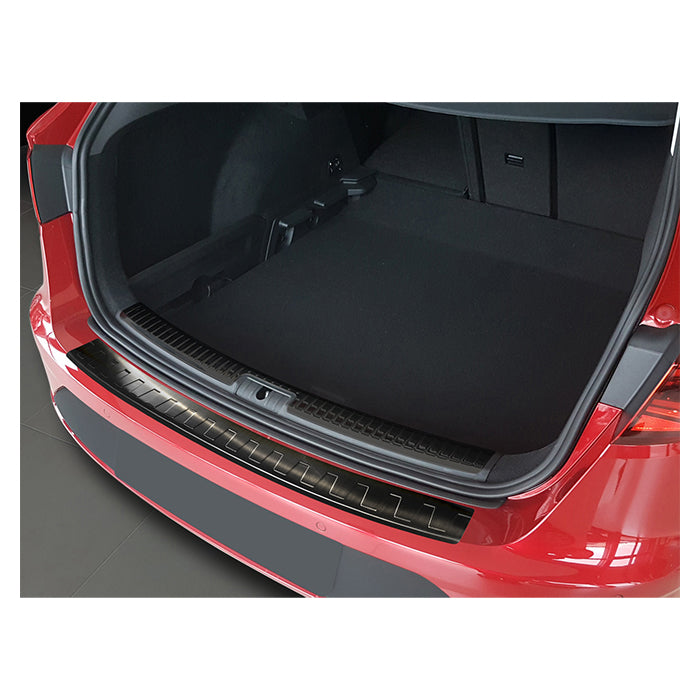 Læssekantbeskytter Seat Leon St.car 2013-2020 i sort rustfrit stål - avisa