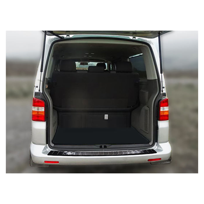 Læssekantbeskytter VW Transporter T5/T6 2003- sort i rustfrit stål, selvklæbende - Avisa