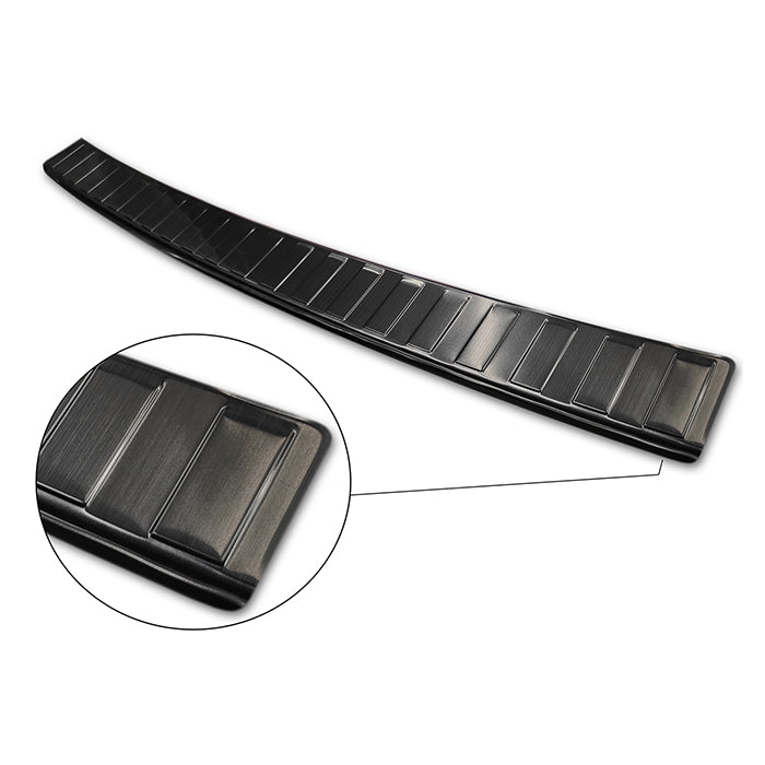 Læssekantbeskytter VW Transporter T5/T6 2003- sort i rustfrit stål, selvklæbende - Avisa