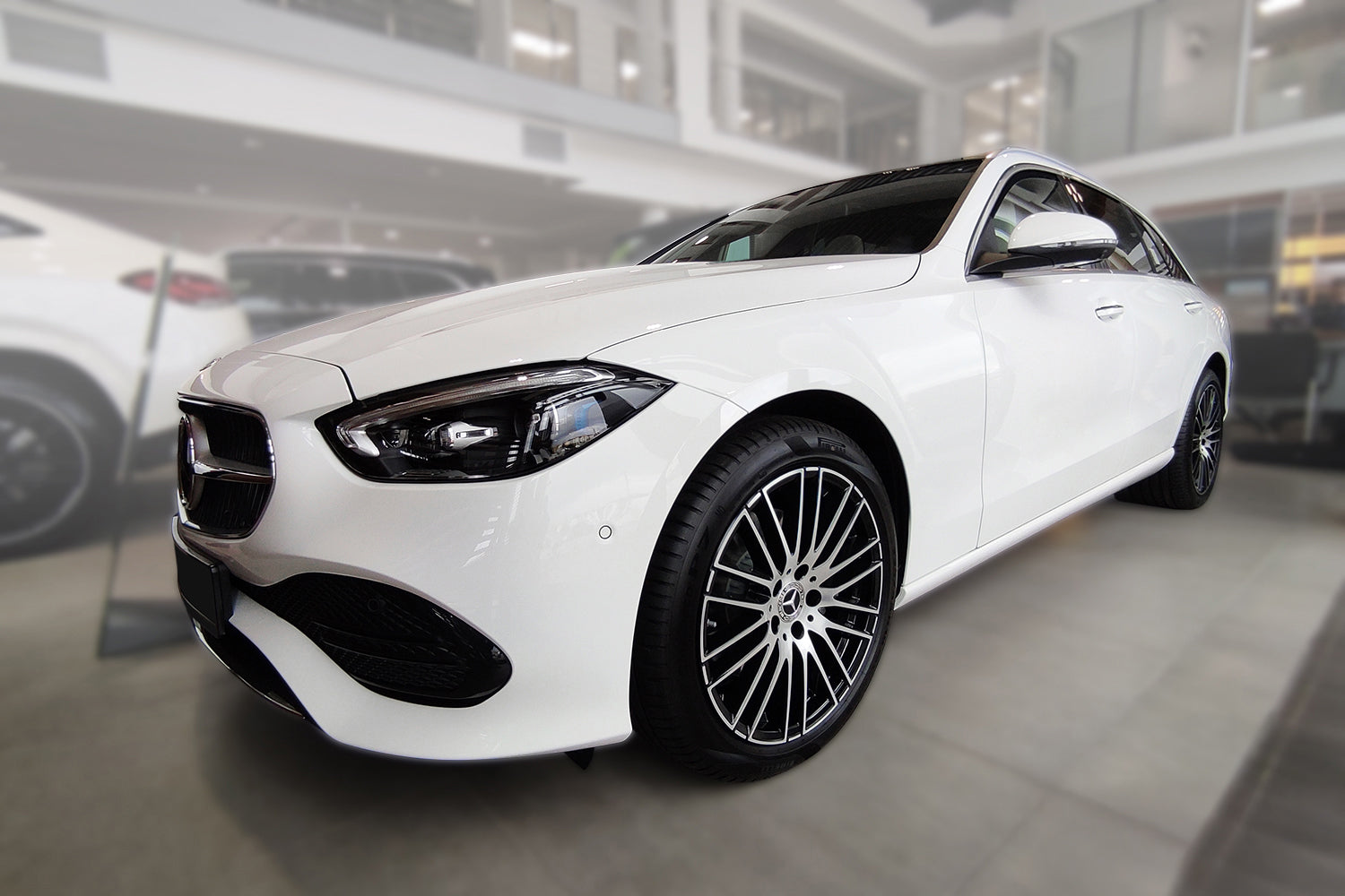 Læssekantbeskytter Mercedes C-Klasse S206 2021- Sort - Avisa