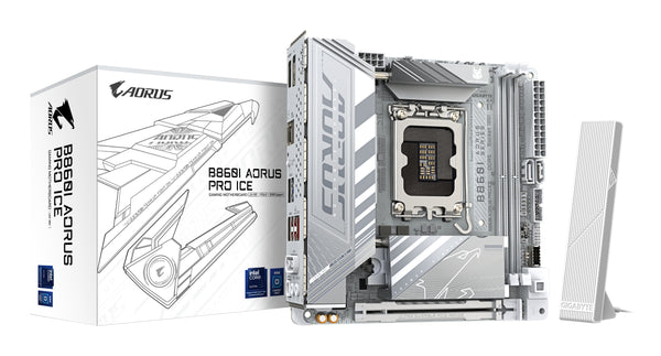 AORUS B860I PRO ICE Mini ITX LGA1851 sokkel Intel B860